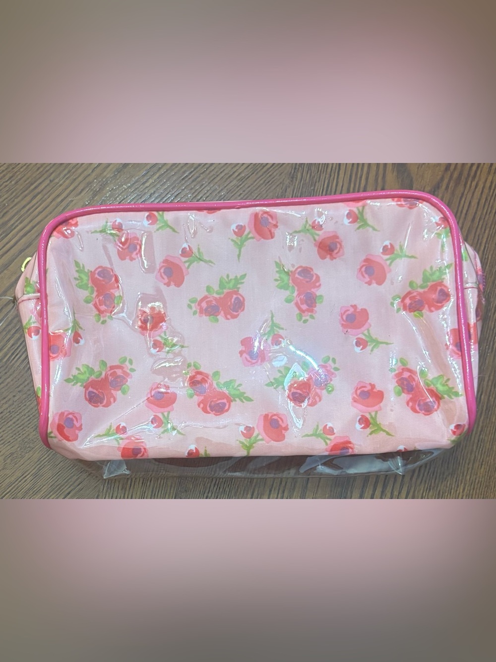 Forever 21 Floral Cosmetic Bag
